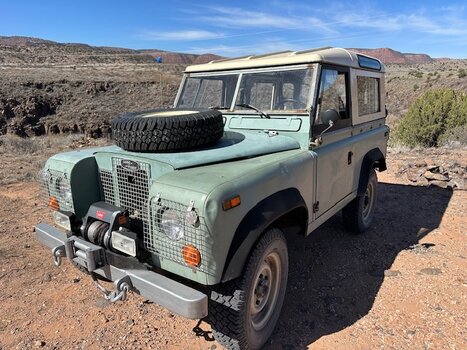 1969 Land Rover Series 2a 88 LHD ECR Coil Spring Conversion and Rebuild
