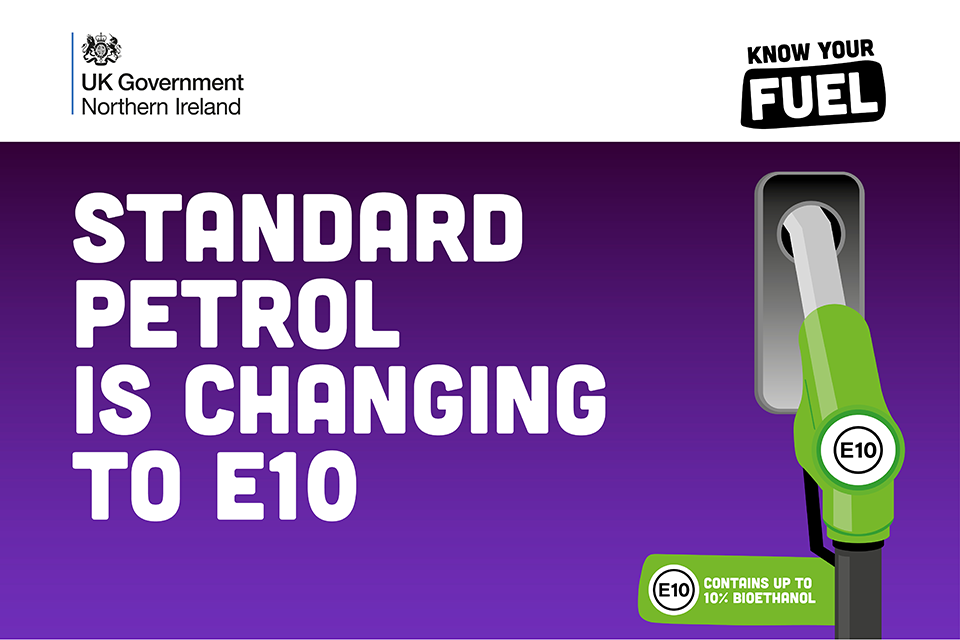 Standard petrol is changing to E10